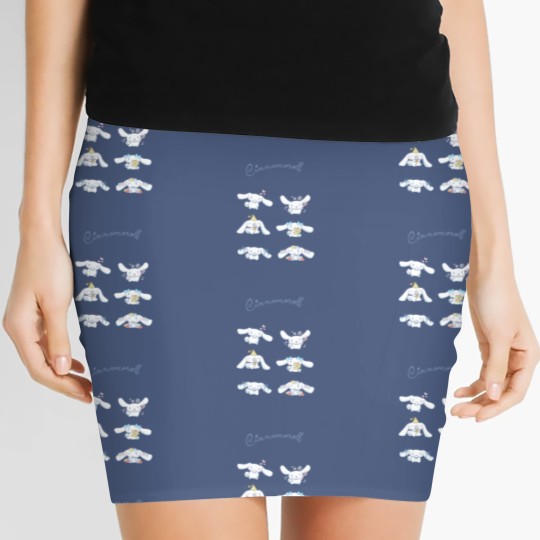Discover Cinnamoroll Sanrio Pattern Women's Mini Skirts