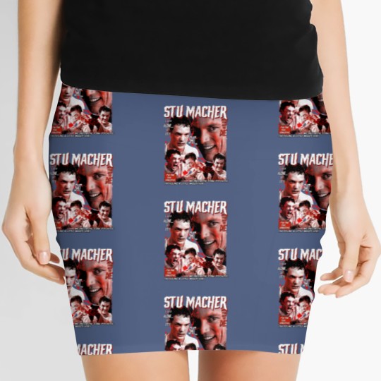 Discover Stuart Stu Macher Scream Movie Halloween Women's Mini Skirts, Vintage Horror Movie Women's Mini Skirts