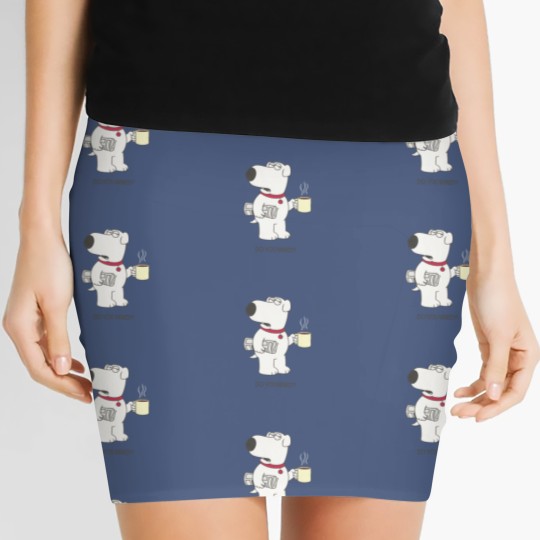 Discover Brian Griffin Happy Women's Mini Skirts | Family Guy