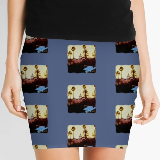 Discover Vintage The Eagles Concert Tour Women's Mini Skirts Hotel California