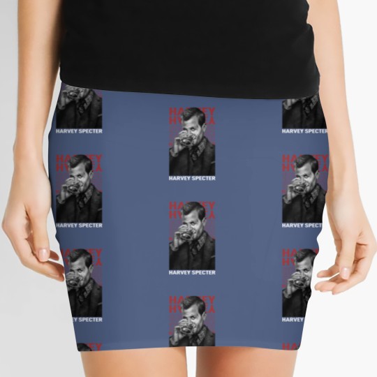 Discover Harvey Specter Vintage Graphic Women's Mini Skirts, Suits Movie TV Women's Mini Skirts