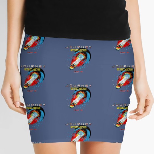 Discover Journey Escape Tour 1981 Rock Band Music Women's Mini Skirts