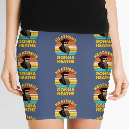 Discover heathens gonna heathe vintage apparel Women's Mini Skirts