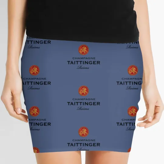 Discover Champagne Taittinger-Logo Women's Mini Skirts