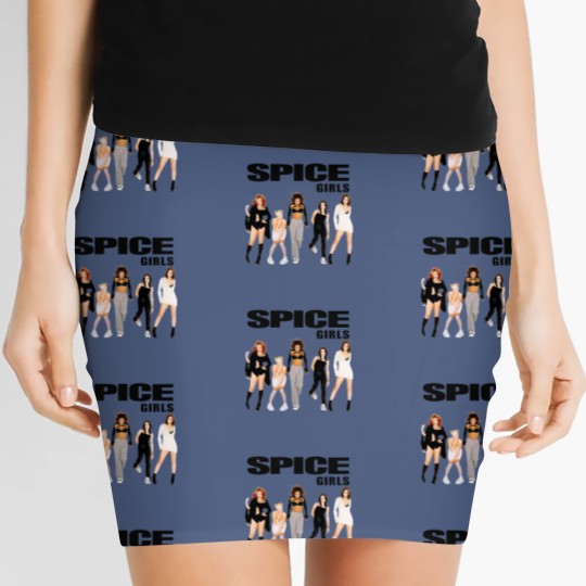 Discover The Spice Girls Photo Poses Women's Mini Skirts Women's Mini Skirts Mens Unisex, Vintage Spice Girls Women's Mini Skirts
