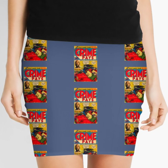 Discover Freddie Gibbs Madlib   Pays Comic Book Poster Women's Mini Skirts