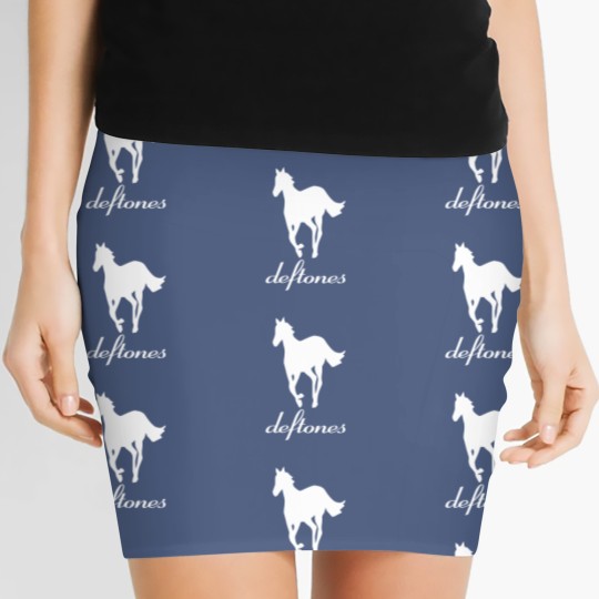 Discover Vintage Deftone Pony Logo Women's Mini Skirts