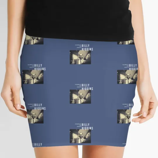 Discover Billy Higgins Great Jazz DrummerMusician Women's Mini Skirts