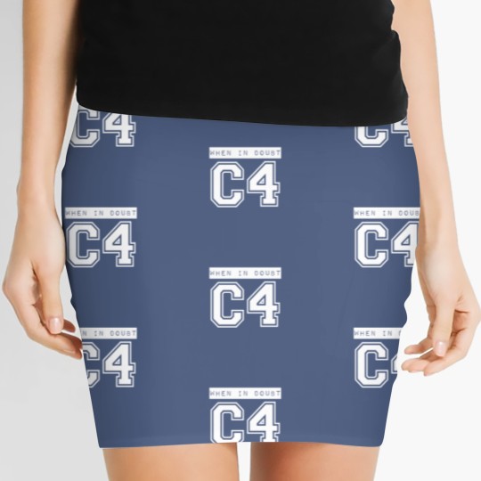 Discover When In Doubt C4 Women's Mini Skirts