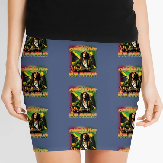 Discover Bob Marley One Love Women's Mini Skirts, Bob Marley Women's Mini Skirts