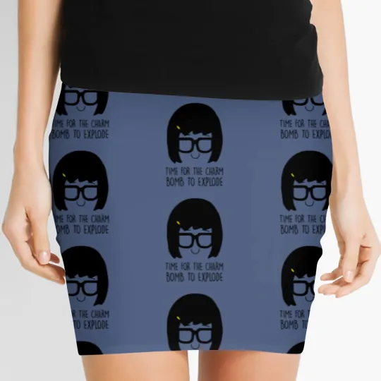 Discover Bobs Animated Sitcom Burgers - Time For The Charm Bombb To Explode Women's Mini Skirts
