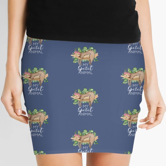 Discover Sloth Women's Mini Skirts