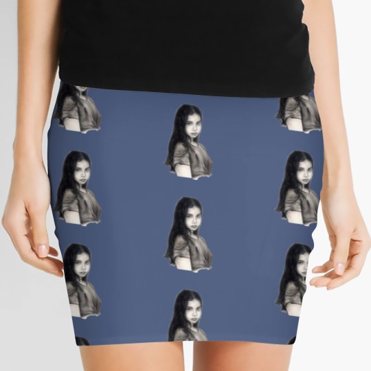 Discover Hope Sandoval pencil drawing Women's Mini Skirts