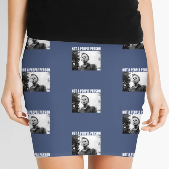 Discover Not A People Person Michael Myers Women's Mini Skirts