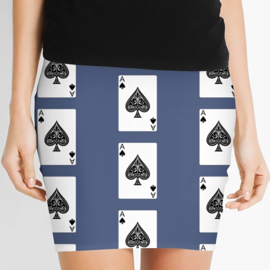 Discover Ace of Spades Classic Women's Mini Skirts