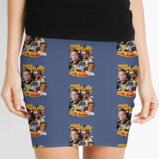 Discover Fast and Furious Women's Mini Skirt featuring Paul Walker