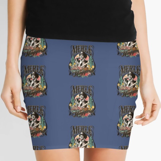 Discover Merle Haggard Vintage  Women's Mini Skirts