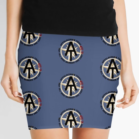 Discover at appalachian trail logo t Women's Mini Skirts