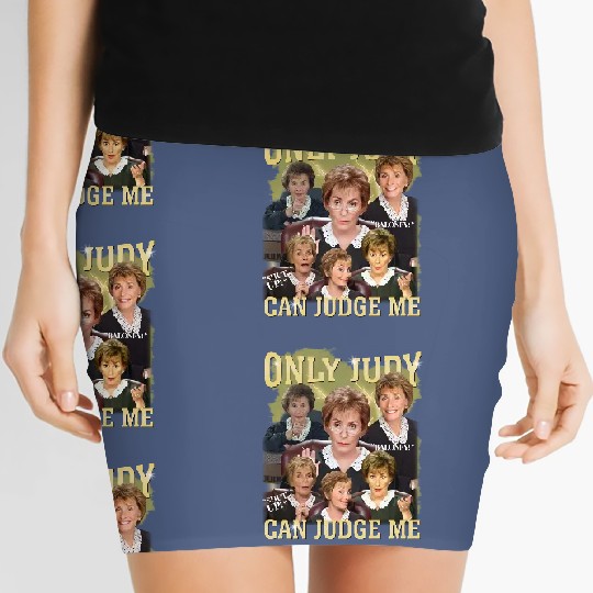Discover Only Judy Can Judge Me Women's Mini Skirts