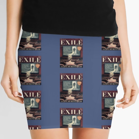 Discover Exile lyric organic cotton Women's Mini Skirts | TS vintage magazine