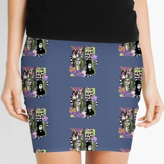 Discover Beetlejuice, Never trust the living Women's Mini Skirts, Beetlejuice 1988 Movie Women's Mini Skirts