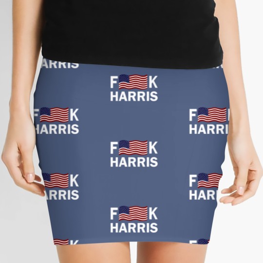 Discover F Kamala Harris Conservative Republican FKH Political Humor Unisex Women's Mini Skirts