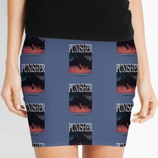Discover Punisher Alternative Album Women's Mini Skirts