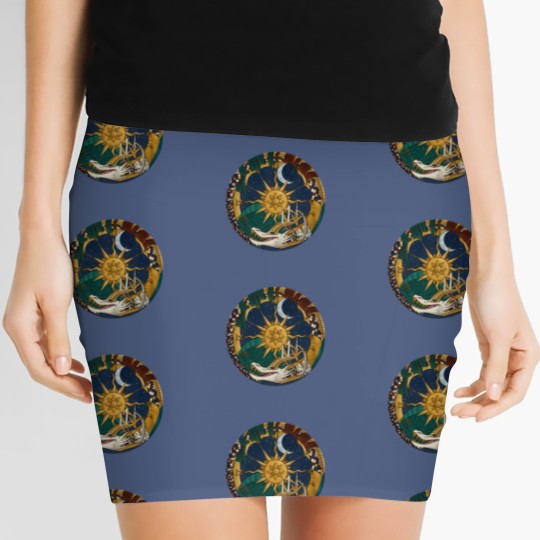 Discover Wheel Of Time Women's Mini Skirts