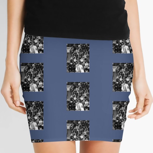 Discover Anthony Edwards - Dunk Of The Year - Black/White Classic Women's Mini Skirts