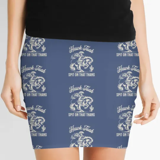 Discover Hawk Tuah Funny Mini Skirts for Women - Country Meme Edition