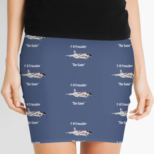 Discover Vought F-8 Crusader Women's Mini Skirts