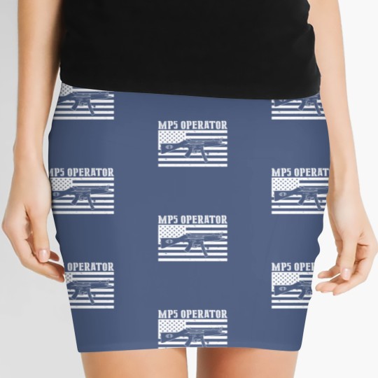 Discover MP5 OPERATOR USA FLAG Women's Mini Skirts