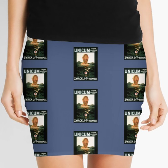 Discover Zwack Unicum drowning man Women's Mini Skirts