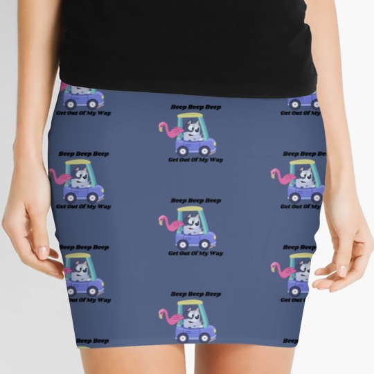 Discover Get Out Of My Way Muffin Women's Mini Skirts, Muffin BlueyDad Women's Mini Skirts