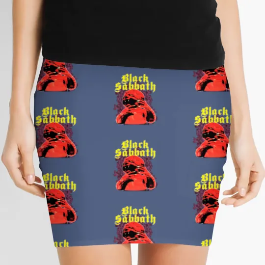 Discover Black Sabbath Born Again Unisex Espresso Women's Mini Skirts