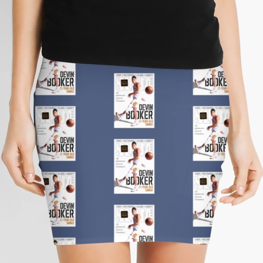 Discover Devin Booker SLAM Poster Women's Mini Skirts, Devin Booker Magazine Women's Mini Skirts