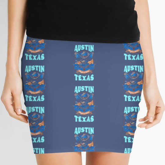 Discover Texas Pride Keep It Weird Austin Austin Bats Women's Mini Skirts