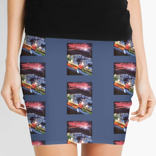 Discover Days of Thunder Graphic Women's Mini Skirts
