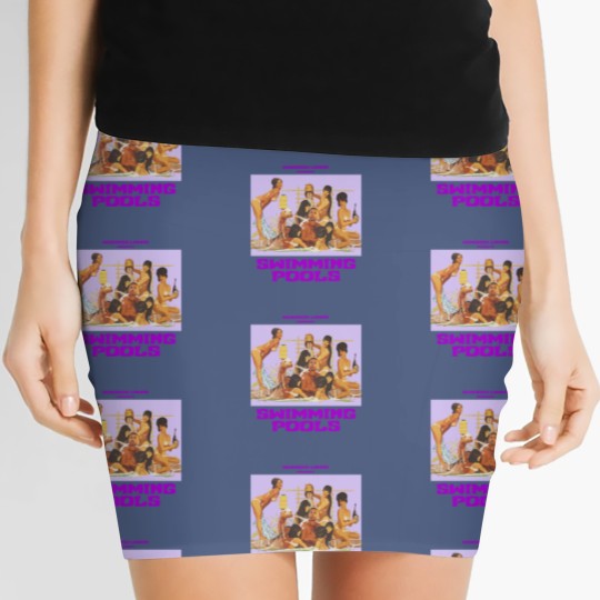 Discover Kendrick Lamar Inspired Swimming Pools Graphic Women's Mini Skirts