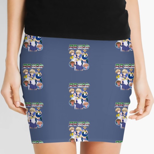 Discover Vintage Sailor Uranus Women's Mini Skirts - Stylish Sailor Moon Apparel
