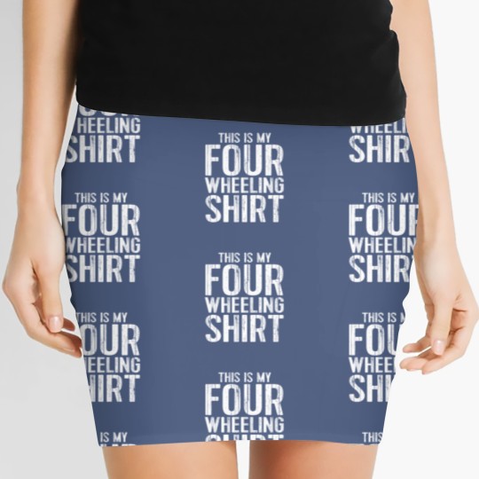Discover ATV Quad Four Wheeler Women's Mini Skirts Mudding Gift Four Wh Women's Mini Skirts