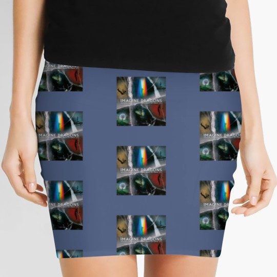 Discover Imagine Dragon Albums Women's Mini Skirts, Imagine Dragon Tour 2024 Women's Mini Skirts