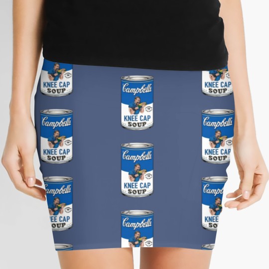 Discover Dan Campbell's Kneecap Soup Graphic Women's Mini Skirts, Dan Campbell Women's Mini Skirts