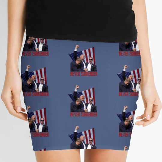Discover Trump Shot Women's Mini Skirts - Pennsylvania Rally 2024