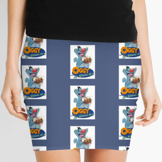Discover Oggy and the cockroaches Women's Mini Skirts