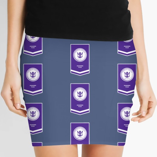 Discover Royal Caribbean Crown and Anchor Diamond Plus Women's Mini Skirts