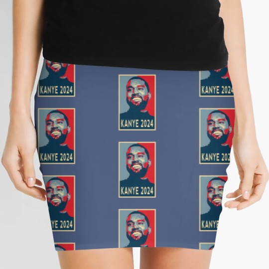 Discover Kanye 2024 President Women's Mini Skirts, Kanye For President 2024 Women's Mini Skirts