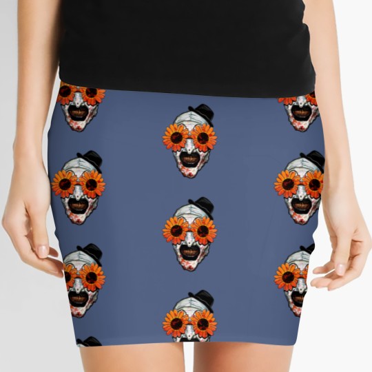 Discover Art The Clown Terrifier 2 Sunflower Sunglasses Classic Women's Mini Skirts