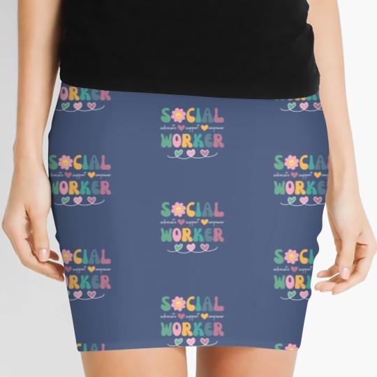 Discover Social Worker Graduation Women's Mini Skirt