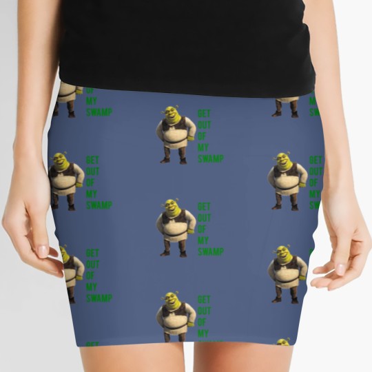 Discover Get out of my swamp Women's Mini Skirts